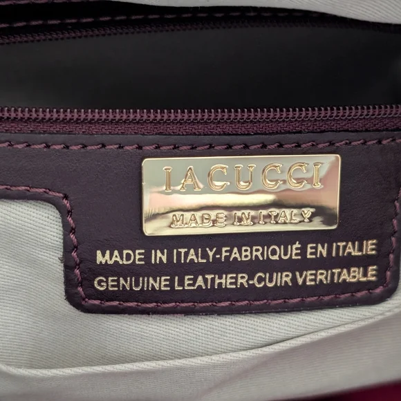 Leather Satchel Handbag - Picture 3 of 8